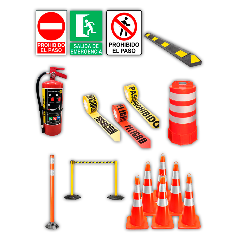 Señalética delimitación y control de áreas
